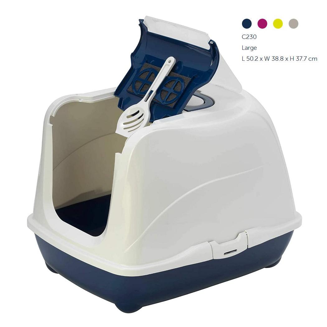Moderna Flip Cat Large Флип Кэт закрытый туалет для кошек 50 х 39 х 37 см (C230)